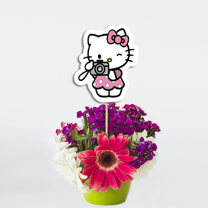 Διακοσμητικό Τοππερ Transformers χάρτινο για τον Μπουφέ/ 20cm