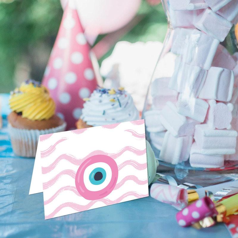 Καρτελάκι Μπουφέ Μάτι για Κορίτσι/ 6τμχ