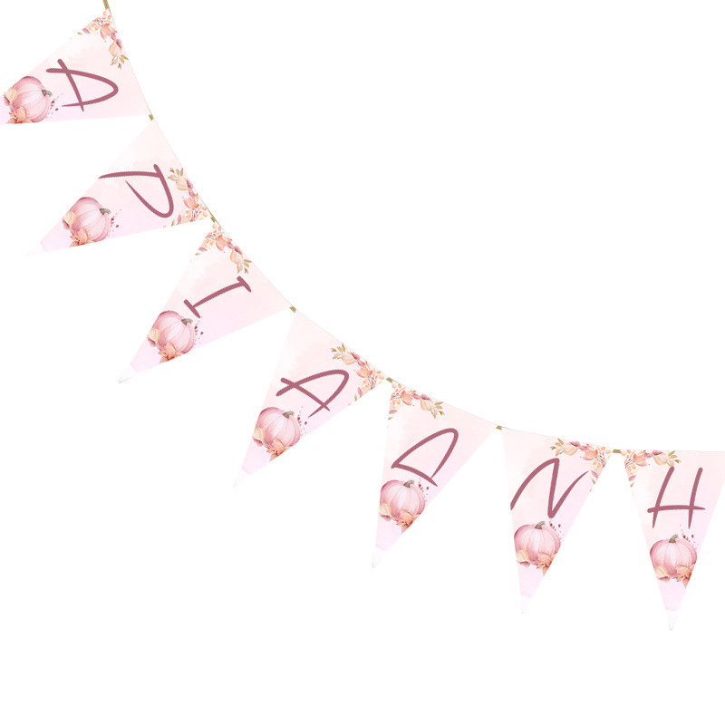 Σημαιάκια με όνομα Κολοκύθα τρίγωνα