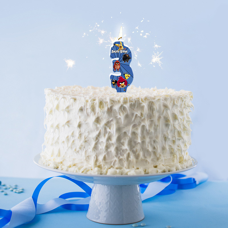 Κερί Νούμερο 3 Angry Birds