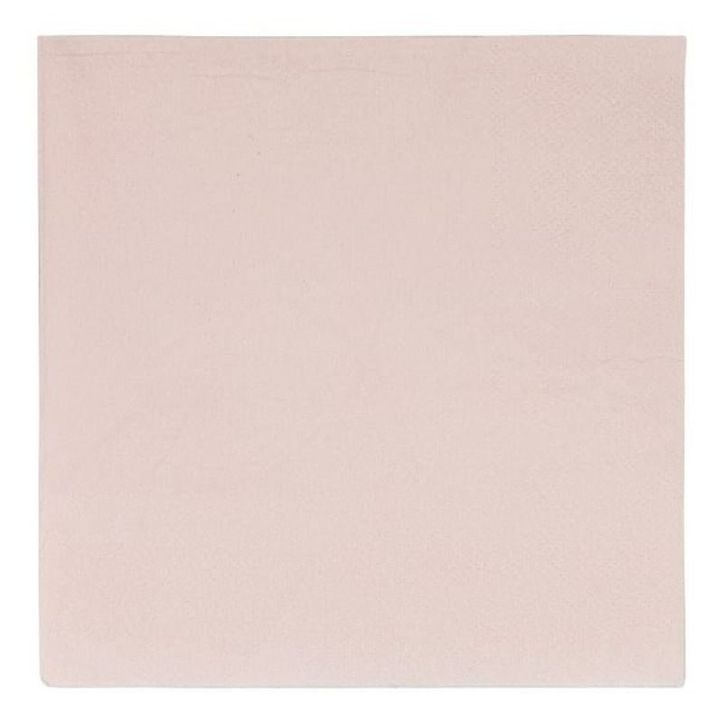 Χαρτοπετσέτες φαγητού Vert Decor 33x33cm pink - Ροζ Παστέλ /20 τεμ