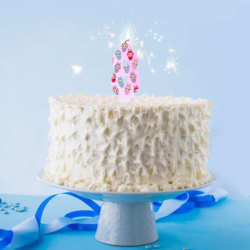 Κερί Νούμερο 8 Labubu