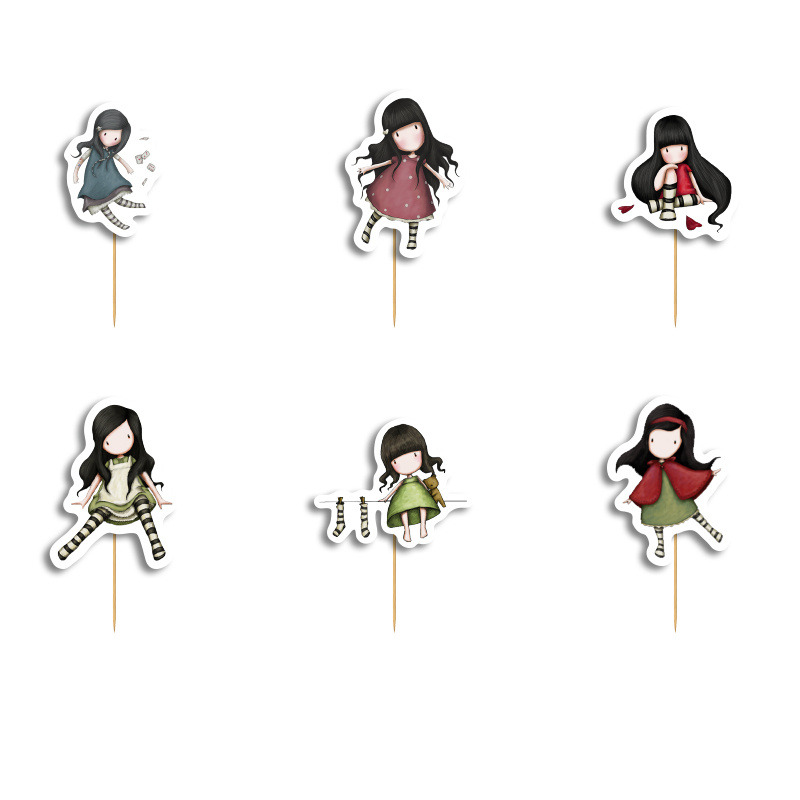 Οδοντογλυφίδες Santoro 5cm / 12τμχ