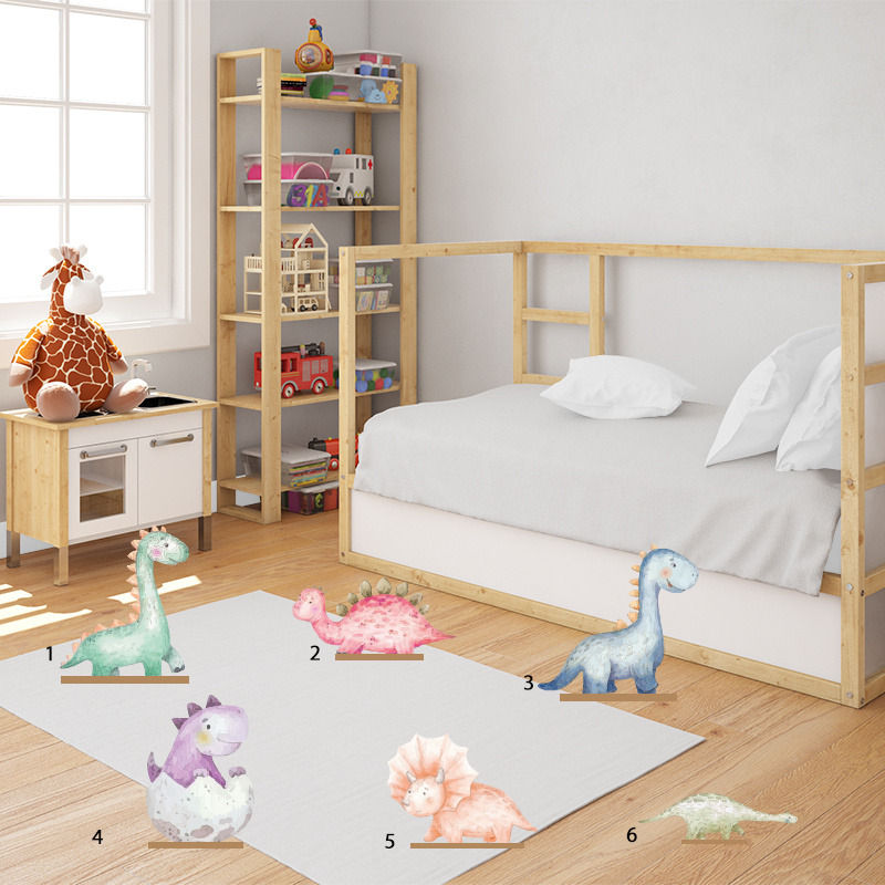 Διακοσμητική φιγούρα Baby Dino 20cm Ξύλινη με βάση/1 τμχ