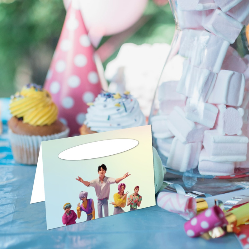 Καρτελάκι Μπουφέ Saja Boys/ 6τμχ