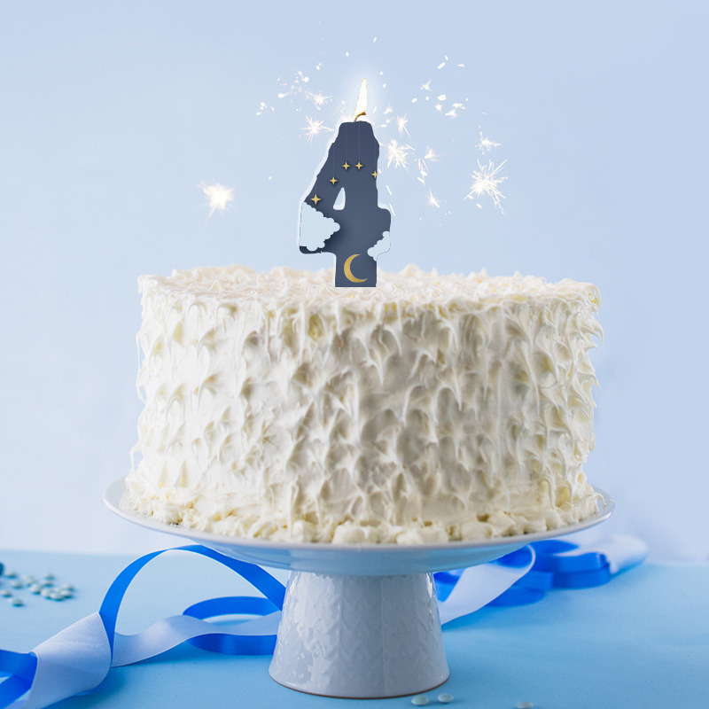 Κερί Νούμερο 4 Little Star