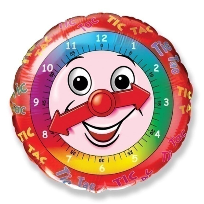 Μπαλόνι Φοιλ 18 Ρολόι / 46 εκ Ασυσκεύαστο