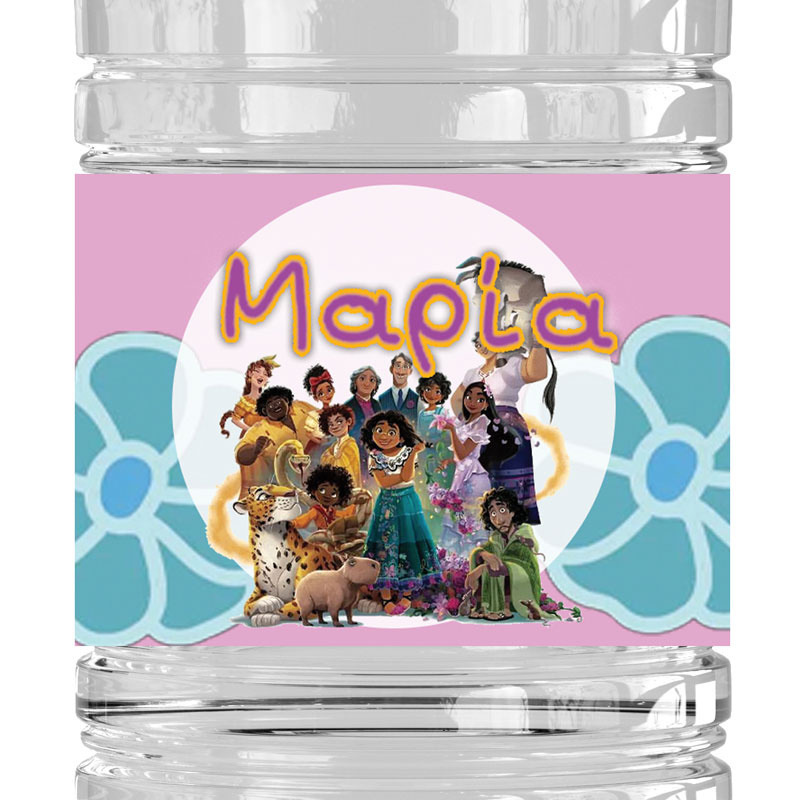 Ετικέτες νερού με όνομα Encanto / 8 τμχ