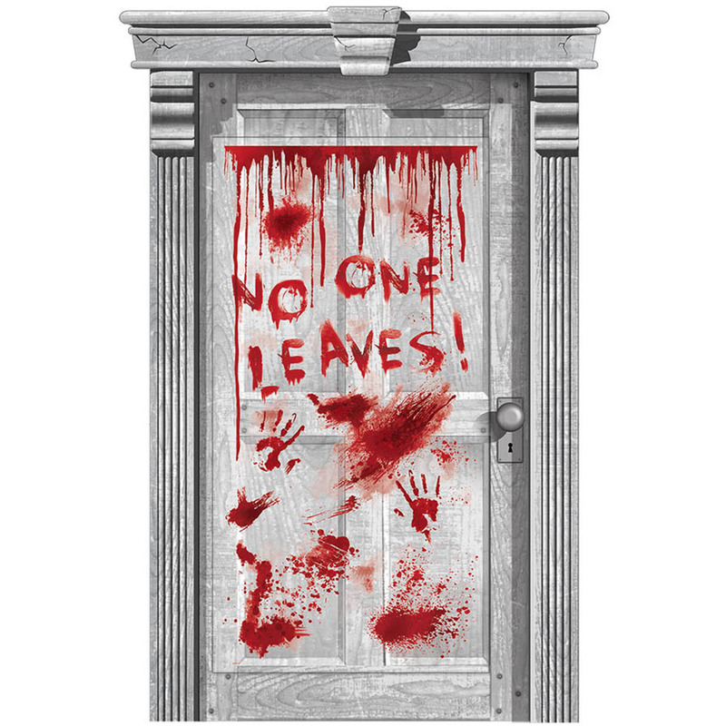 Διακοσμητικό Πόρτας NO ONE LEAVES! «Κανείς δεν φεύγει»  165,1 x 85 εκ.