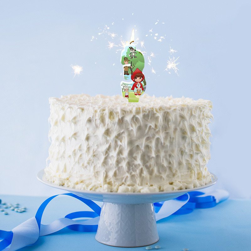 Κερί Νούμερο 3 Κοκκινοσκουφίτσα