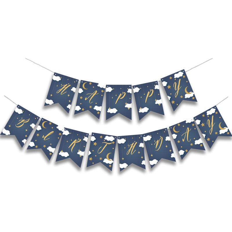 Γιρλάντα Γράμματα Little Star Happy Birthday