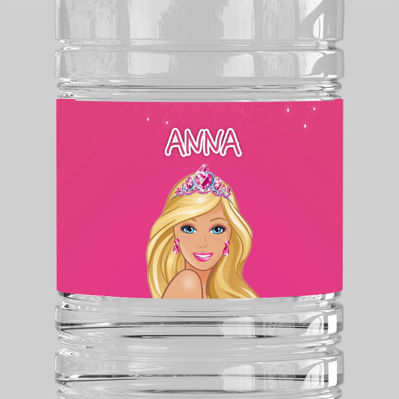Ετικέτες νερού με όνομα Barbie / 8 τμχ