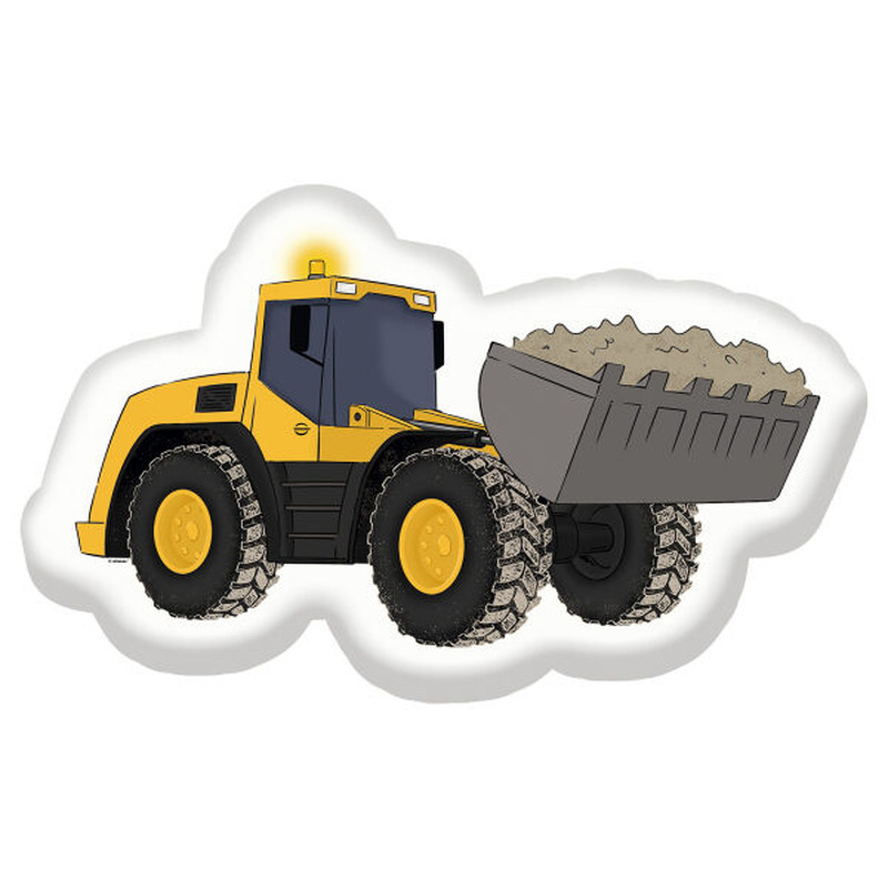 Μπαλόνι Φοιλ Σχήμα Construction Party Elevator - Εκσκαφέας/ 55 εκ x 33 εκ