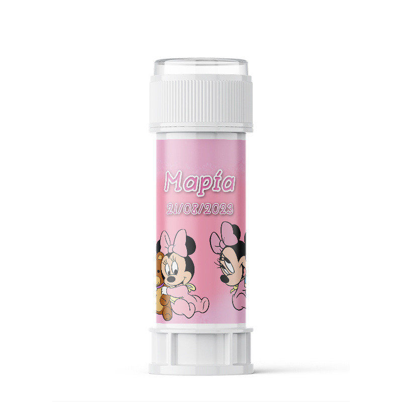 Σαπουνόφουσκες με όνομα Baby Minnie