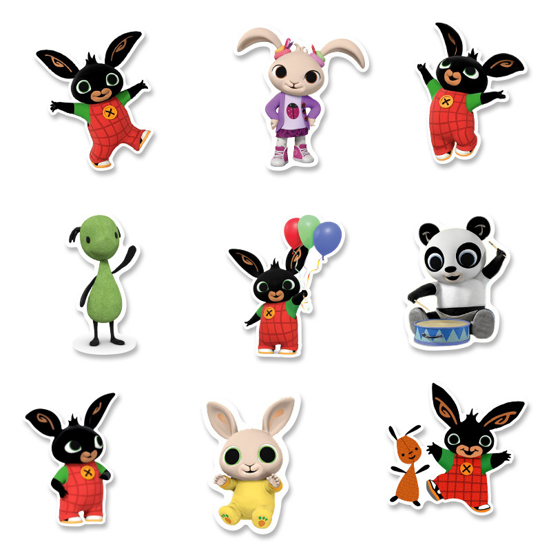 Αυτοκόλλητα Bing 5cm / 8τμχ