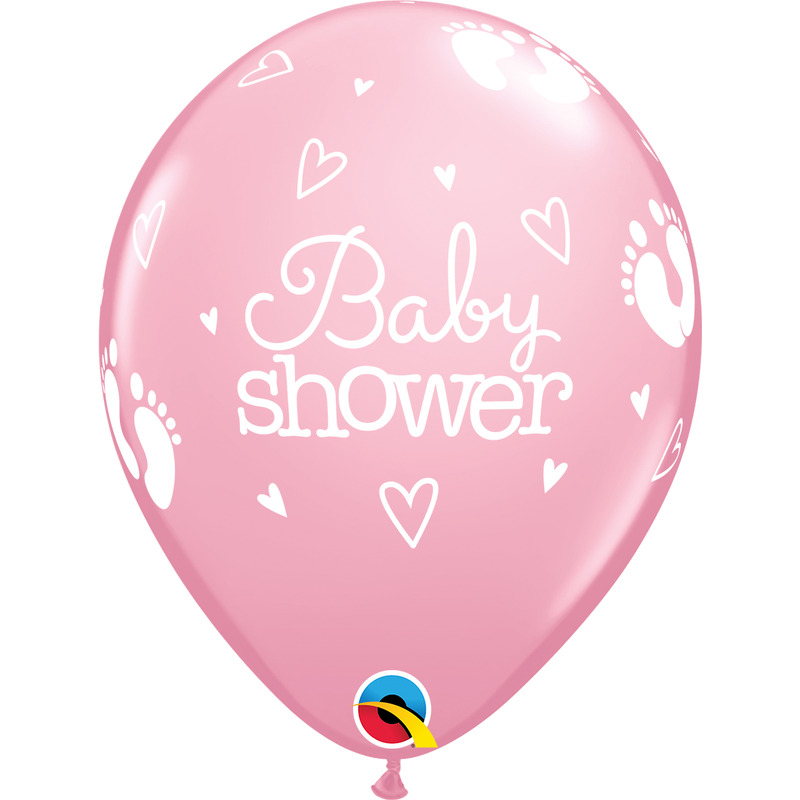 Μπαλόνια Λάτεξ 11 Baby Shower Pink 25τεμ