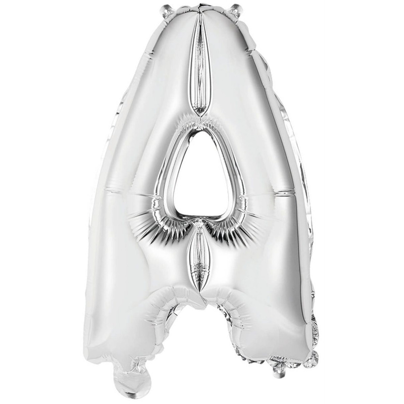 Μπαλόνι Φοιλ Μίνι Γράμμα A Ασημί