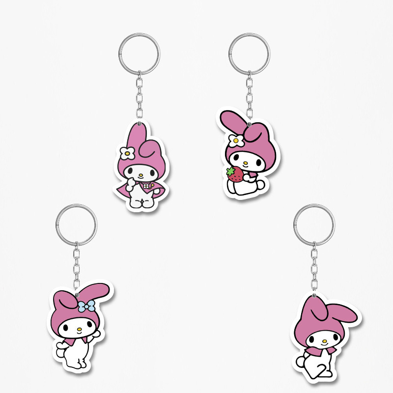 Ξύλινα Μπρελόκ My Melody 5cm/ 4τμχ