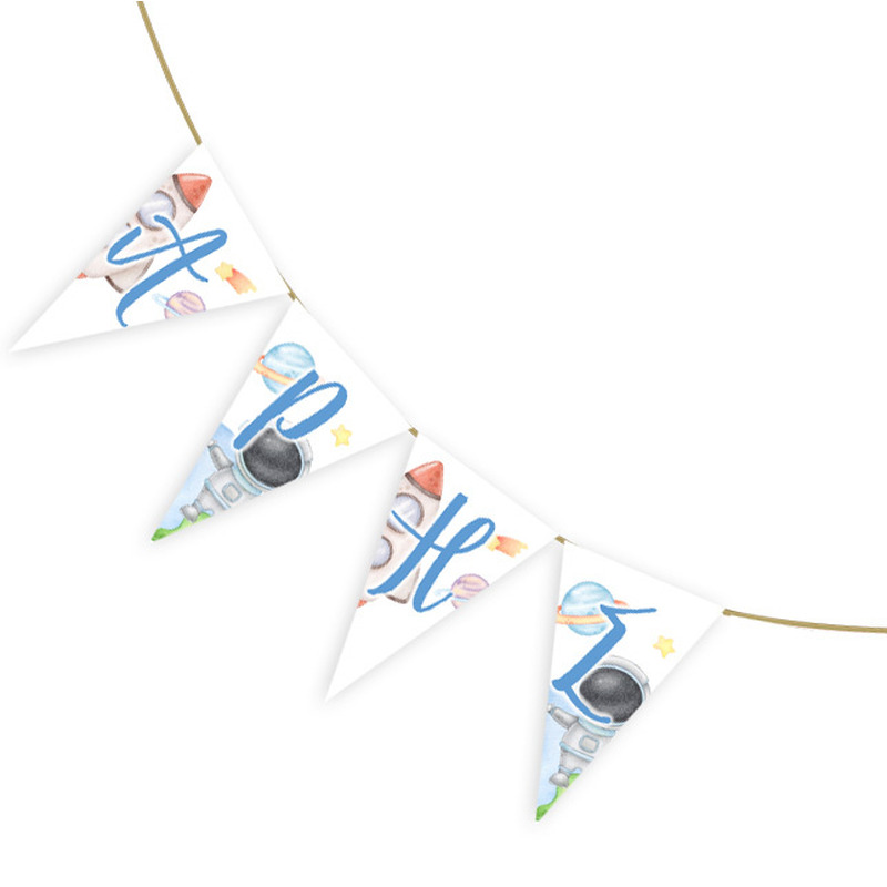 Σημαιάκια με όνομα Αστροναύτης τρίγωνα