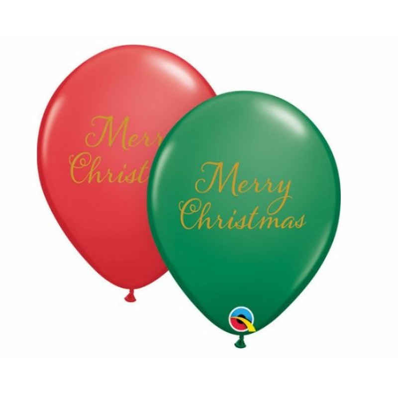 Μπαλόνια Λάτεξ 11 Merry Christmas / 25τεμ