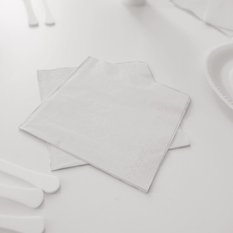 Χαρτοπετσέτες Φαγητού Λευκό Coconut / 20 τμχ