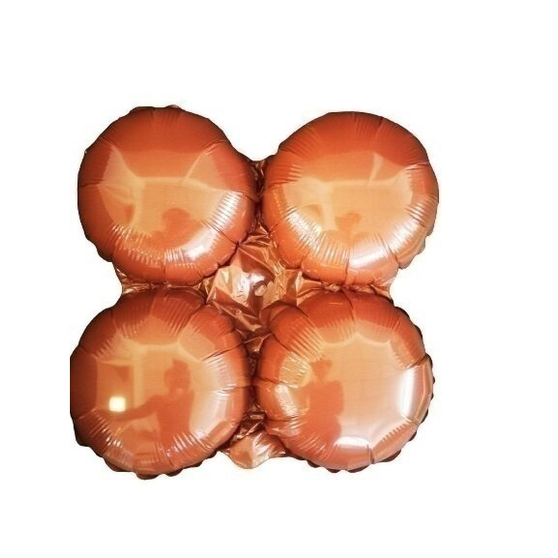 Μπαλόνι Φοιλ Γιρλάντα Καφέ