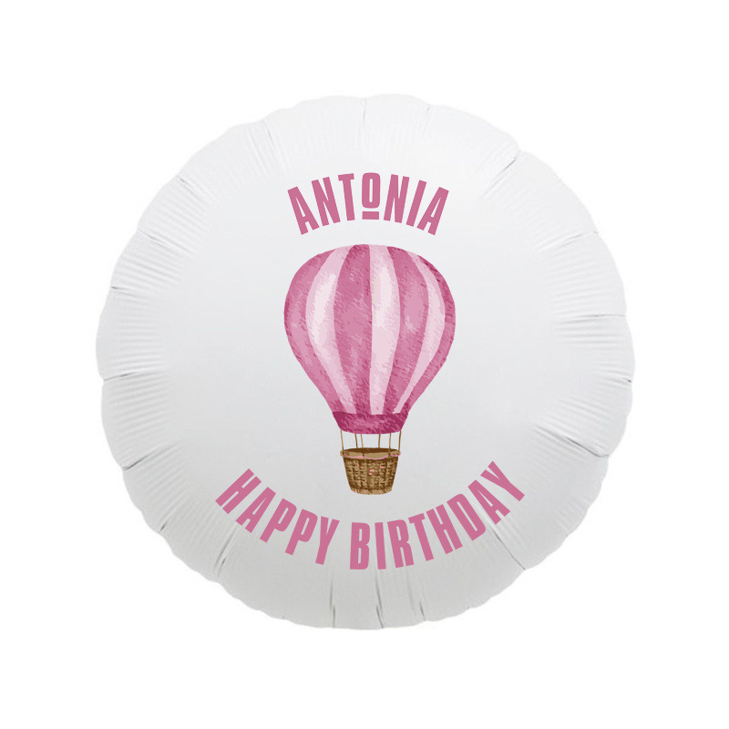 Μπαλόνι Φόιλ Αερόστατο με όνομα / 43cm