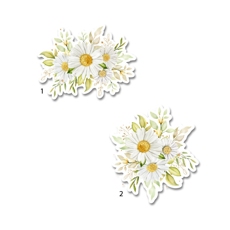 Διακοσμητική φιγούρα Μαργαρίτα 10cm Ξύλινη/1τμχ