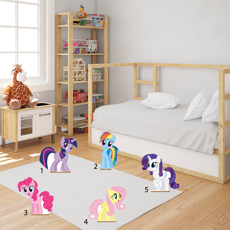 Διακοσμητική φιγούρα My Little Pony 20cm Ξύλινη με βάση/1 τμχ