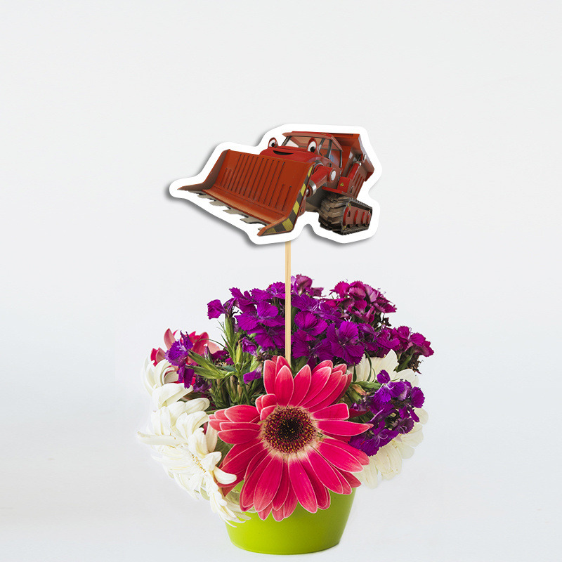 Χάρτινο διακοσμητικό Τοππερ Μπομπ ο Μάστορας/ 20cm