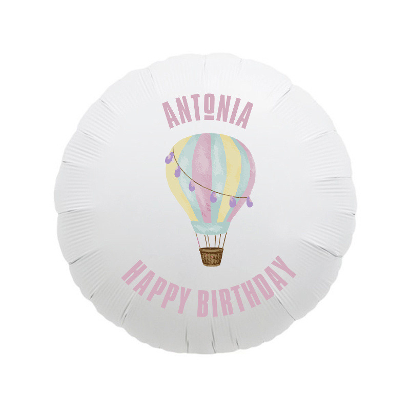 Φόιλ Μπαλόνι Αερόστατο με όνομα / 43cm