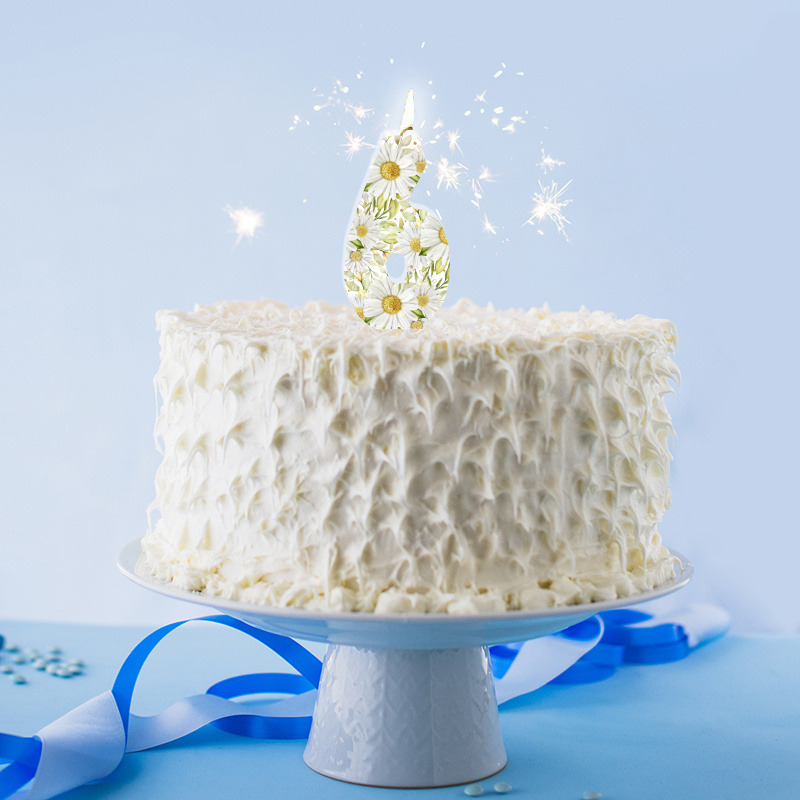 Κερί Νούμερο 6 Μαργαρίτα