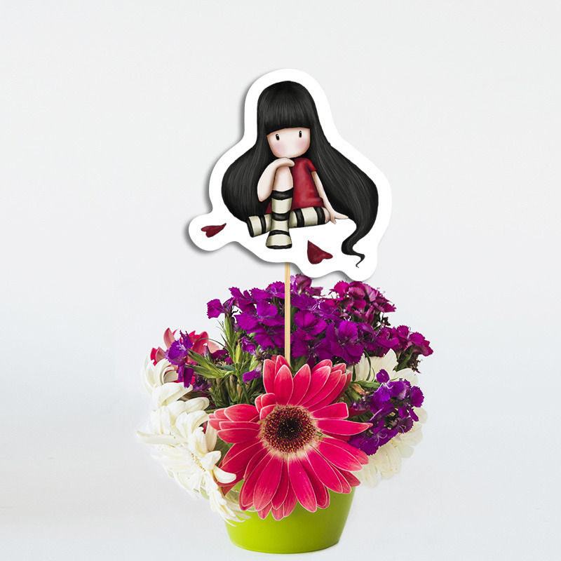 Χάρτινο διακοσμητικό Τοππερ Santoro/ 20cm