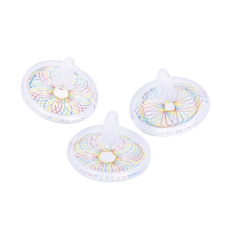 Glow in the Dark Assorted Spinning Top Favors  8ct