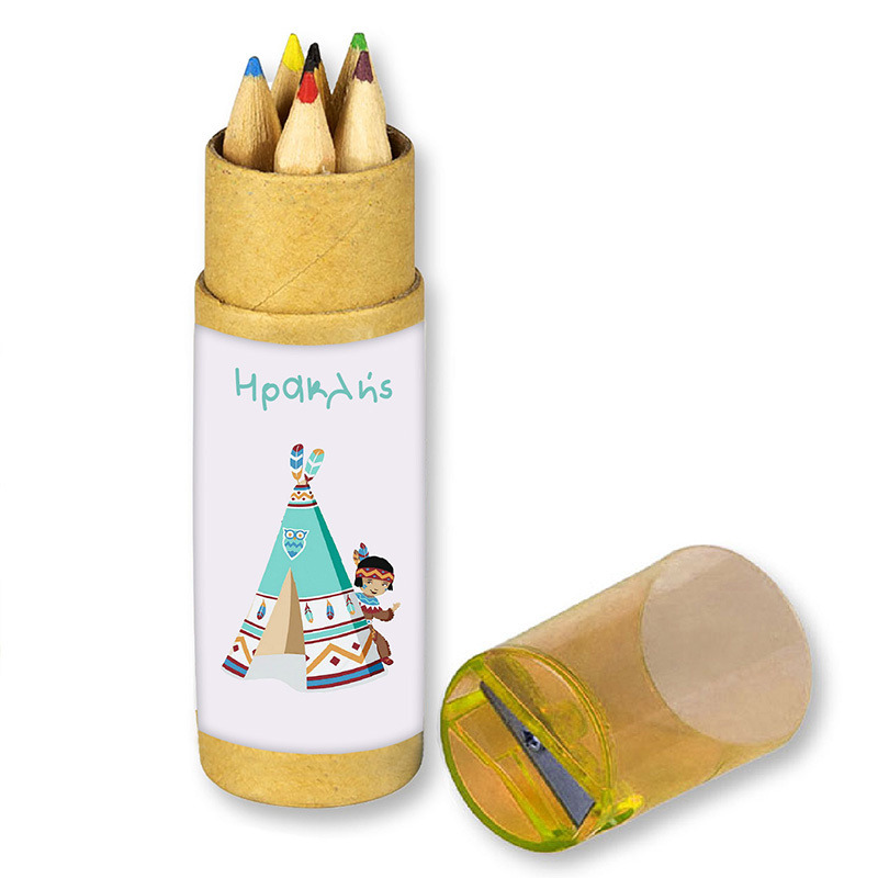 Ινδιάνος Ξυλομπογιές με όνομα