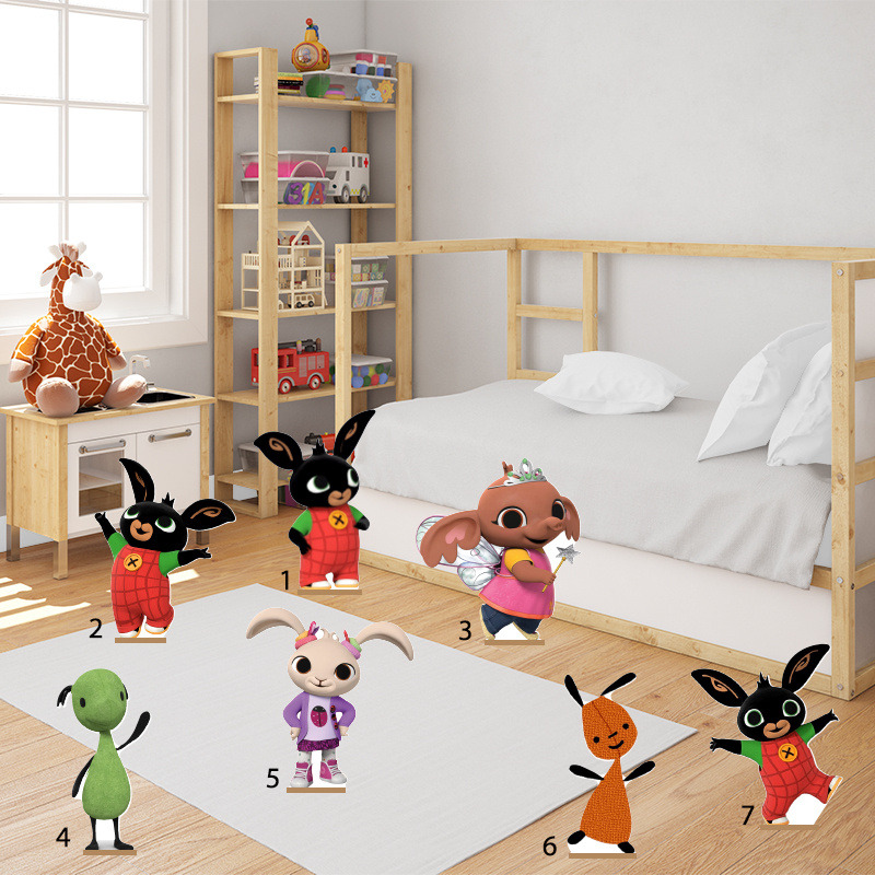 Διακοσμητική φιγούρα Bing 50cm Ξύλινη με βάση/1 τμχ