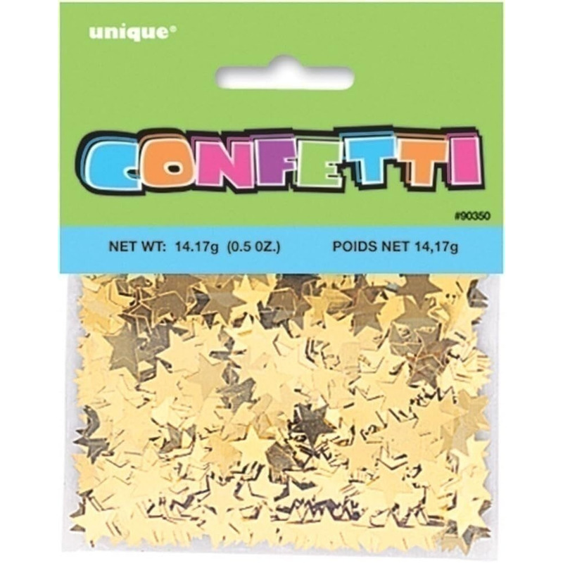 Κομφετί Αστεράκια Χρυσό/Gold 14γρ