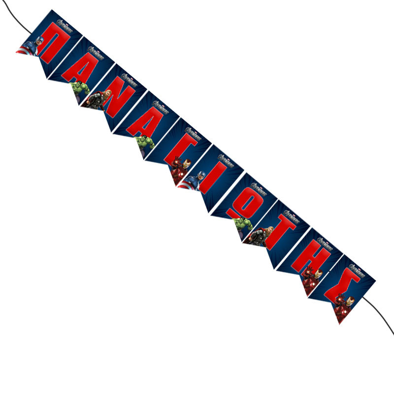 Σημαιάκια με όνομα Avengers