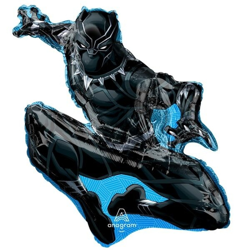 Μπαλόνι Φοιλ Σχήμα Black Panther  / AVENGERS 81 εκ x 81 εκ