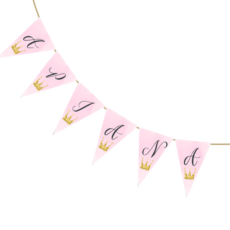 Σημαιάκια με όνομα Κορώνα τρίγωνα