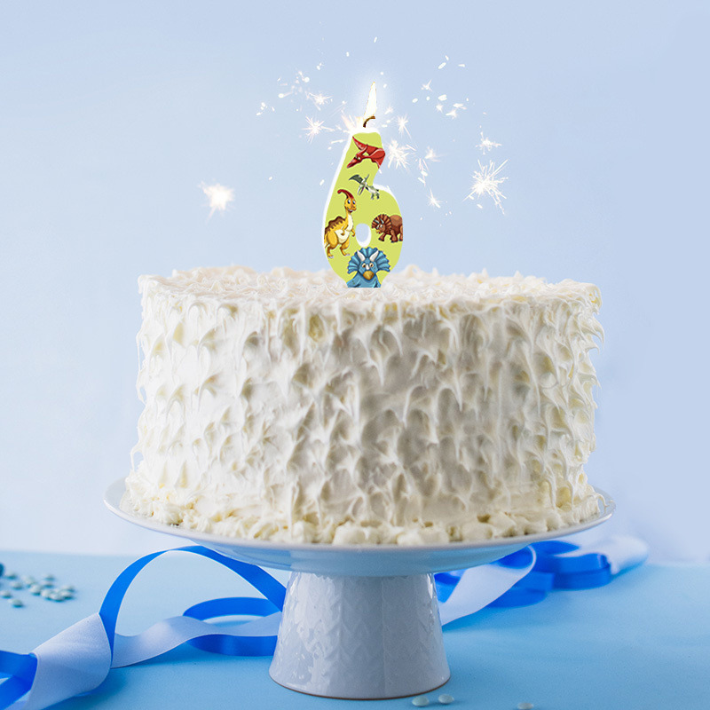 Κερί Νούμερο 6 Δεινόσαυροι