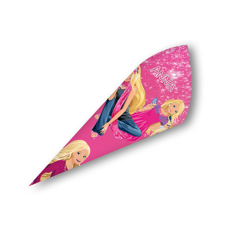 Χωνάκια για ζαχαρωτά με όνομα Barbie