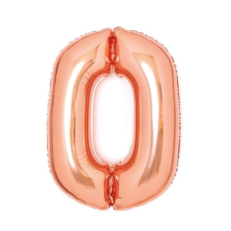 Φοιλ Σχήμα Ροζ Χρυσό 26 Νούμερο 0 / 66εκ ύψος