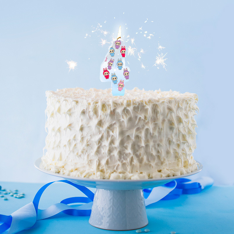 Κερί Νούμερο 4 Labubu