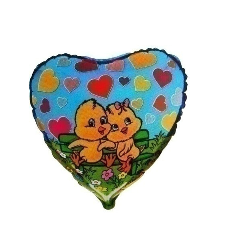 Μπαλόνι Φοιλ 18 Love Παπάκι / 46 εκ - Ασυσκεύαστο