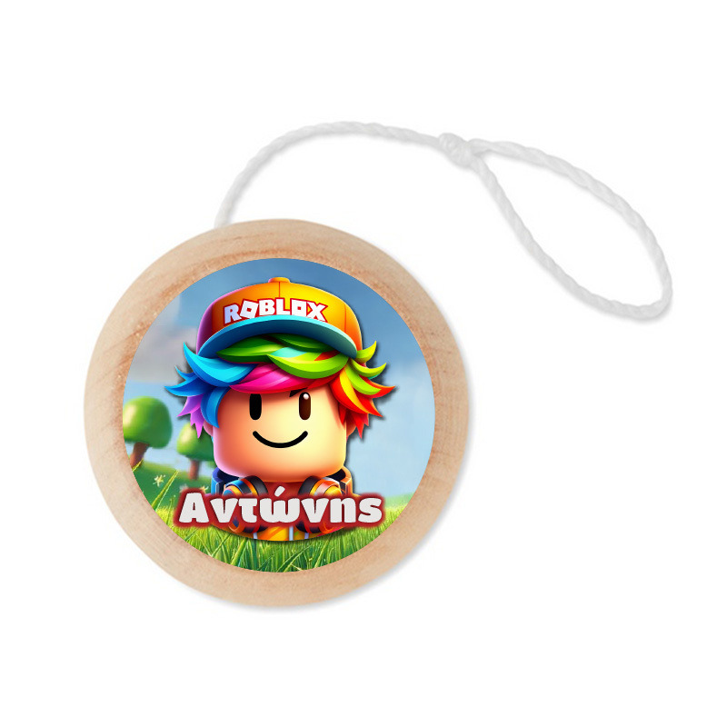 Ξύλινο Γιο – Γιο με όνομα Roblox