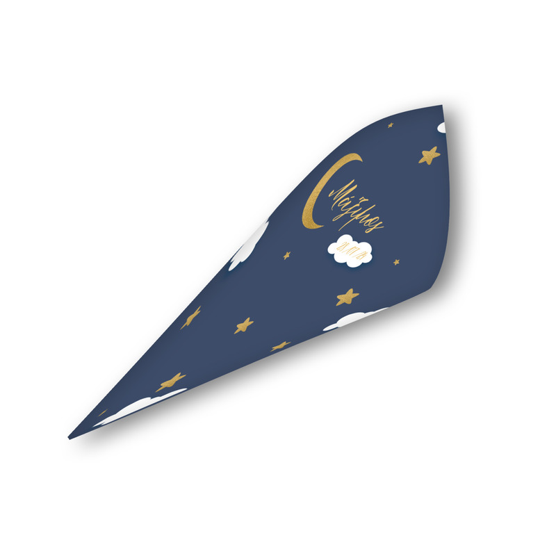 Χωνάκια για ζαχαρωτά με όνομα Little Star