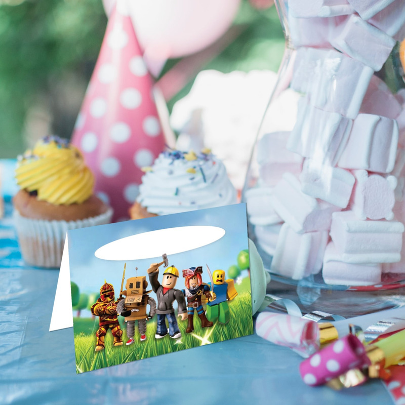 Καρτελάκι Μπουφέ Roblox/ 6τμχ