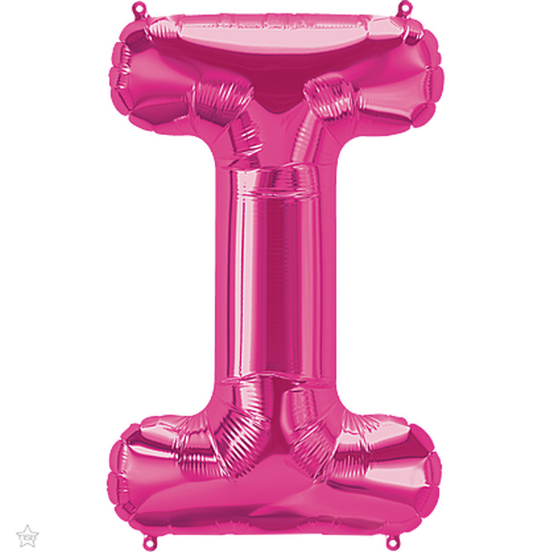 Μπαλόνι Φοιλ Γράμμα  I Φούξια 34/ 86εκ