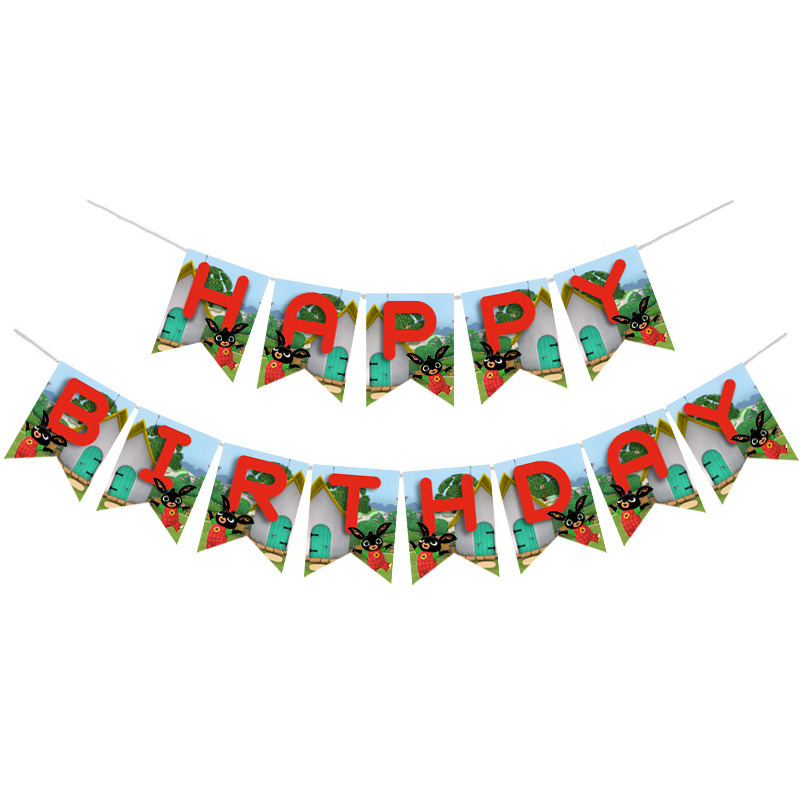 Γιρλάντα Γράμματα Bing Happy Birthday